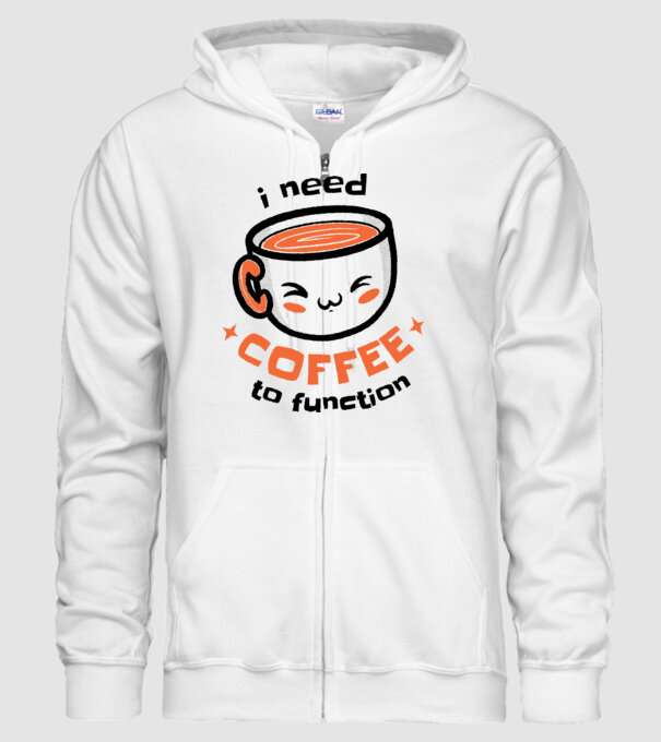 Am nevoie de cafea model alb pe tricou