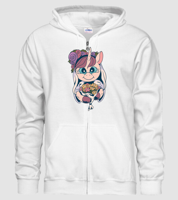 Unicorn Mireasă model alb pe tricou