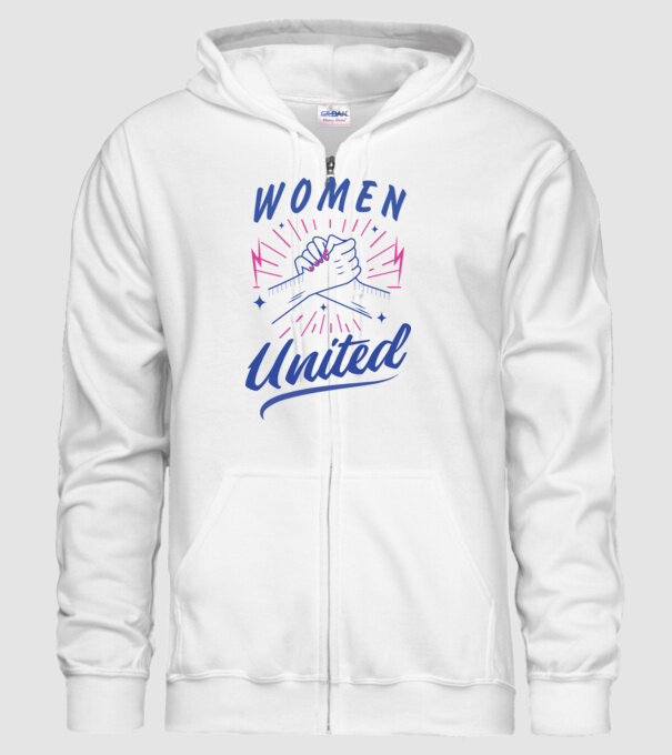 Women United tricou Ziua Femeii model alb pe tricou