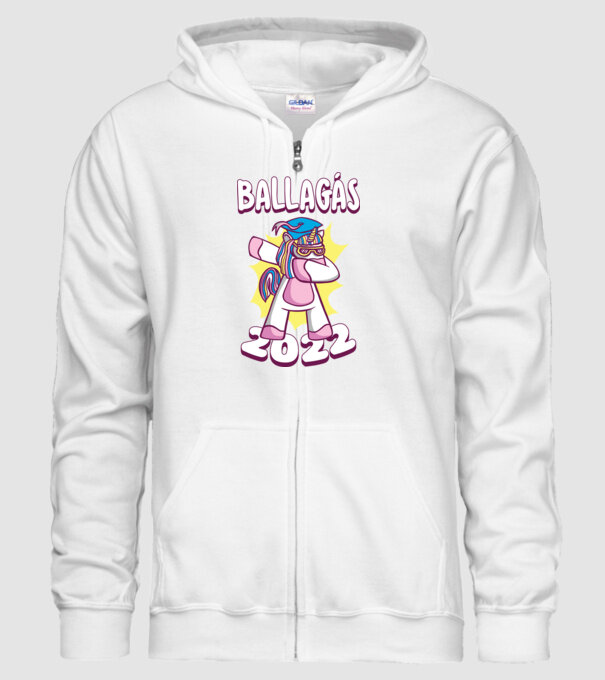 Inorog Bacalaureat model alb pe tricou