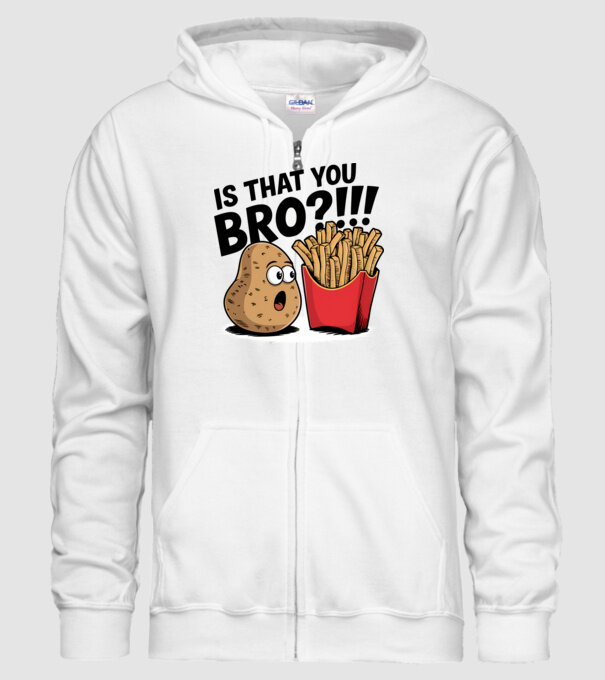 Is that you BRO?!! Alb model alb pe tricou
