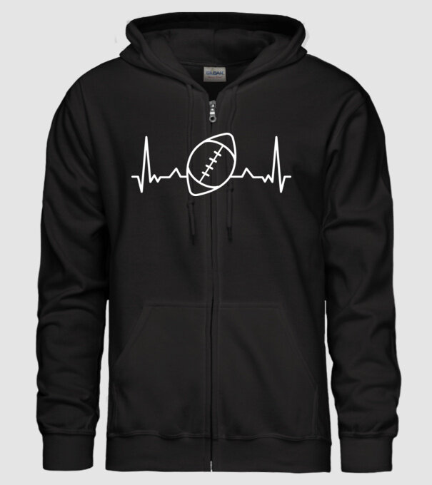 Fotbal american Evoluție model negru pe tricou