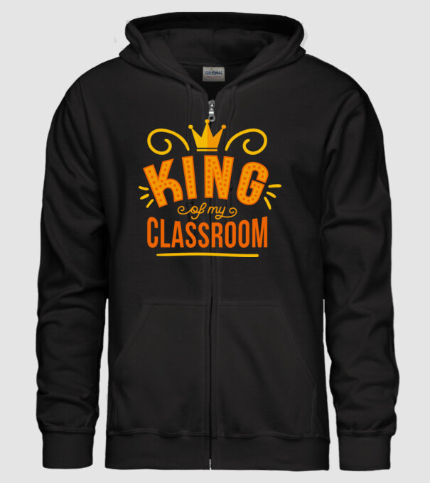 Regele clasei model negru pe tricou