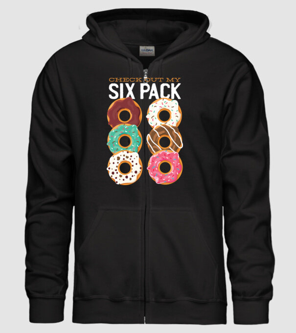 Check out my Six Pack model negru pe tricou