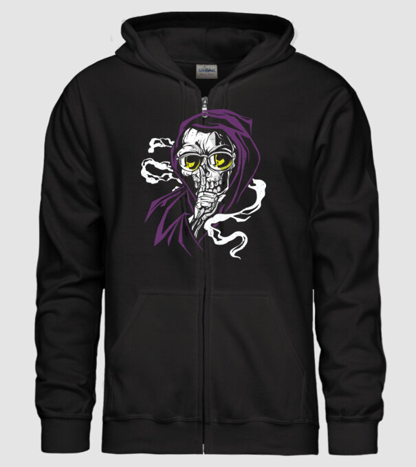 Ucigaș tăcut model negru pe tricou