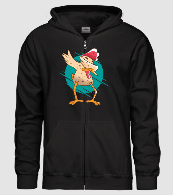 Pui DAB model negru pe tricou