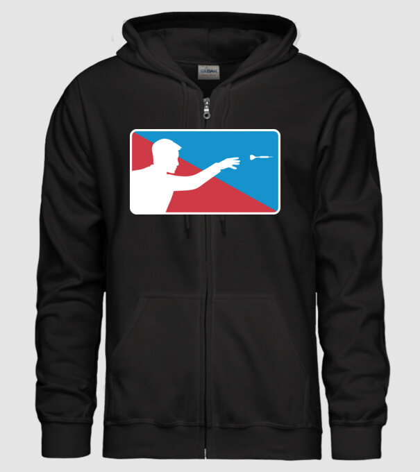 Darts MLB model negru pe tricou