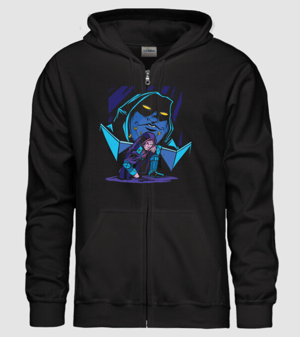 Dungeon Master model negru pe tricou