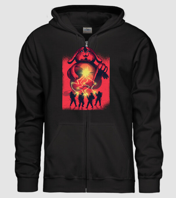 Easter Busters model negru pe tricou