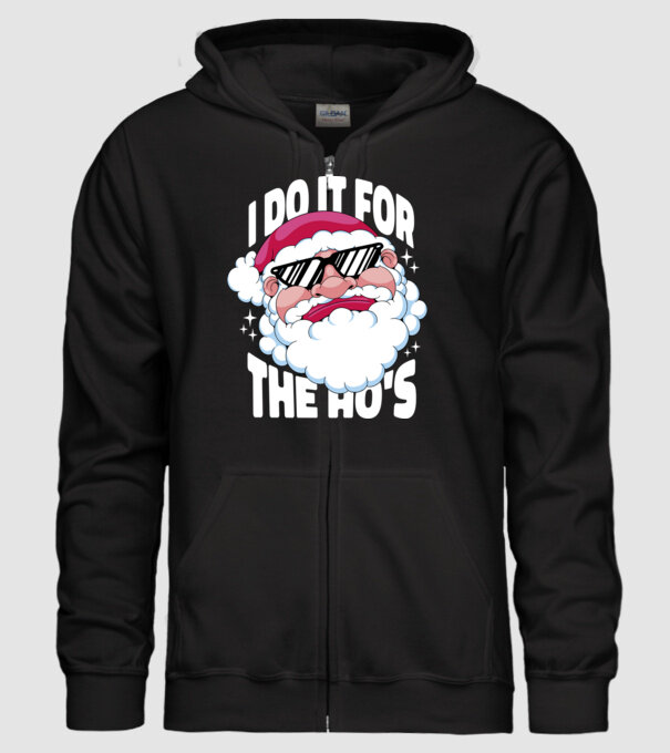 'I do it for the Ho''s' model negru pe tricou