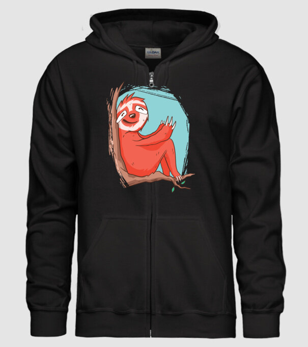 Leneș model negru pe tricou