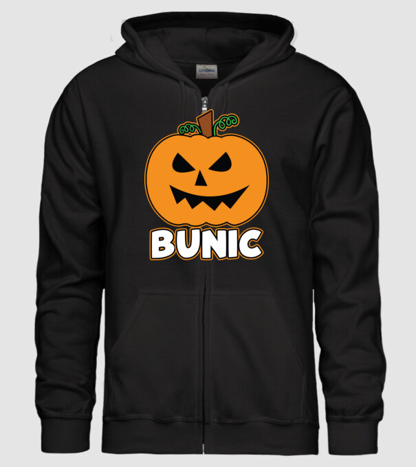 bunic model negru pe tricou