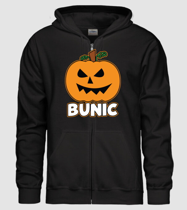 bunic model negru pe tricou