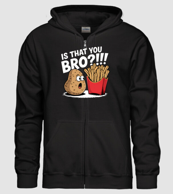 Is that you BRO?!! Negru model negru pe tricou