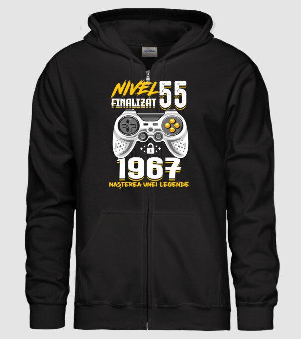 Nivel 55 finalizat. 1967 nașterea unei legende model negru pe tricou