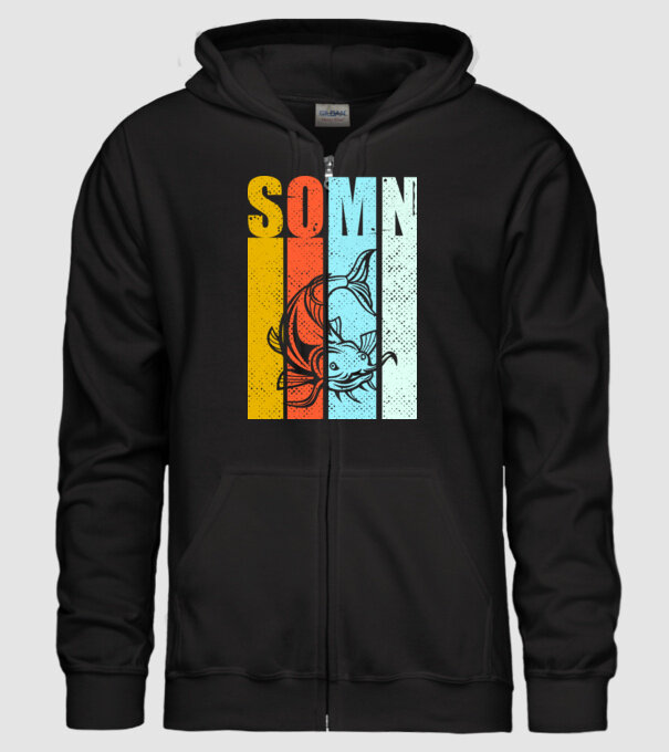 somn model negru pe tricou