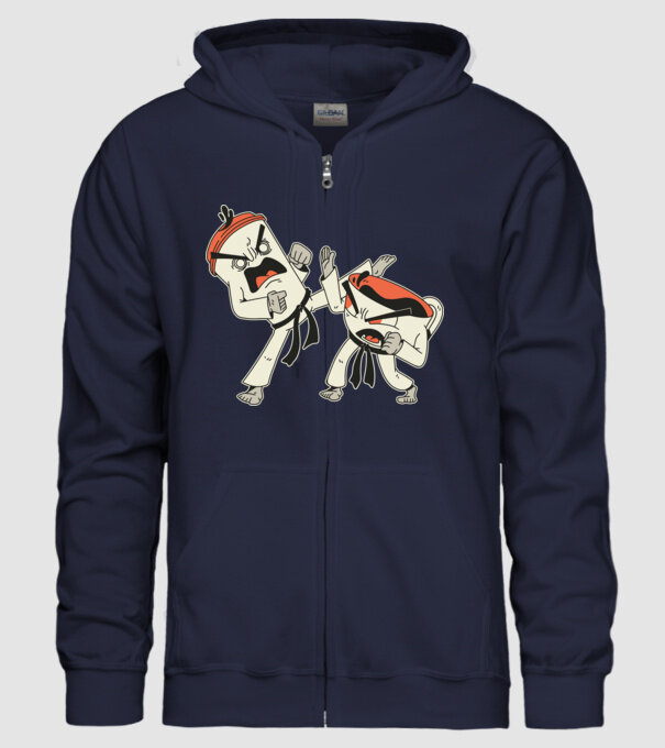 Cafea vs ceai model albastru închis pe tricou