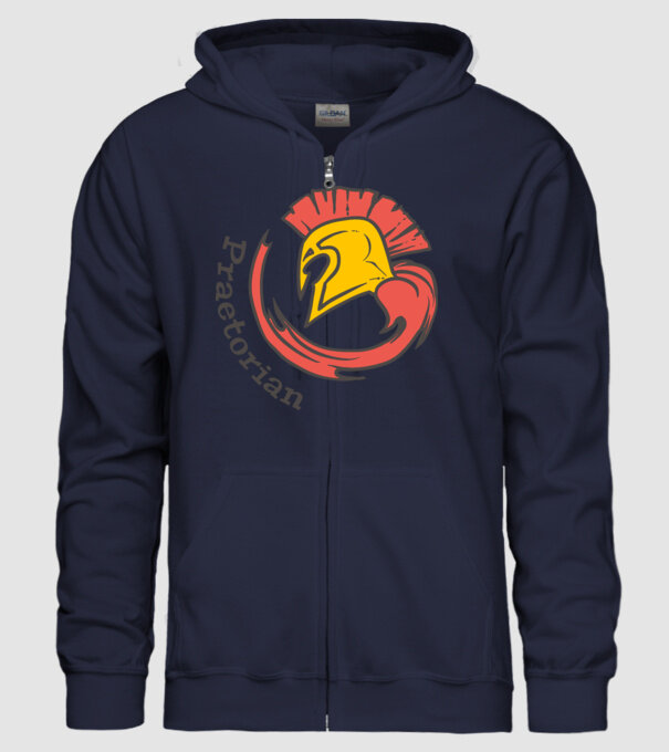Praetorian model albastru închis pe tricou