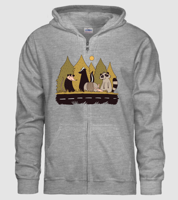 Animals Crossing model gri pe tricou
