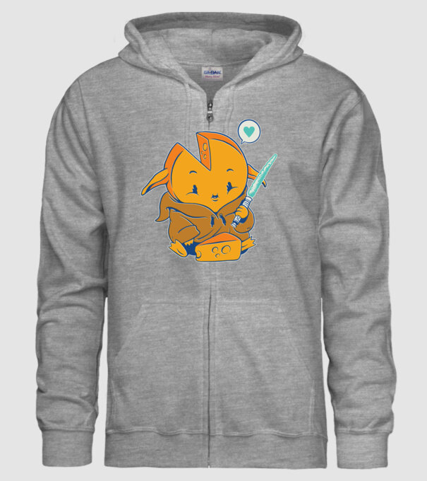 Baby Gouda model gri pe tricou