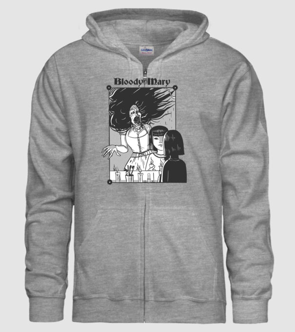 Bloody Mary model gri pe tricou
