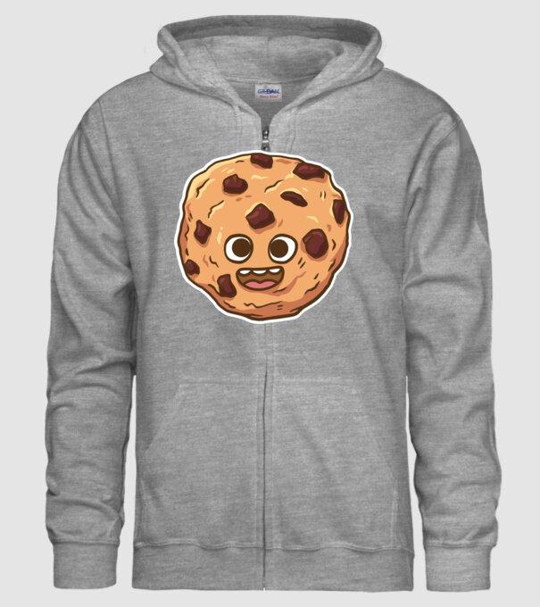 Cookie drăguț model gri pe tricou
