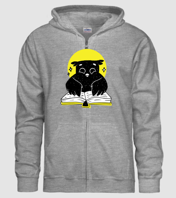 Bufniță de noapte model gri pe tricou