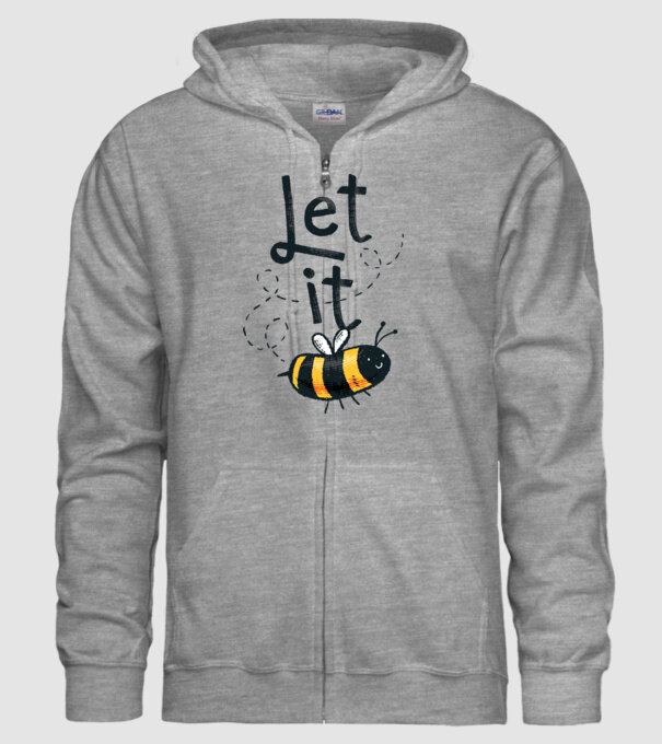 Let it bee - Apicultor model gri pe tricou