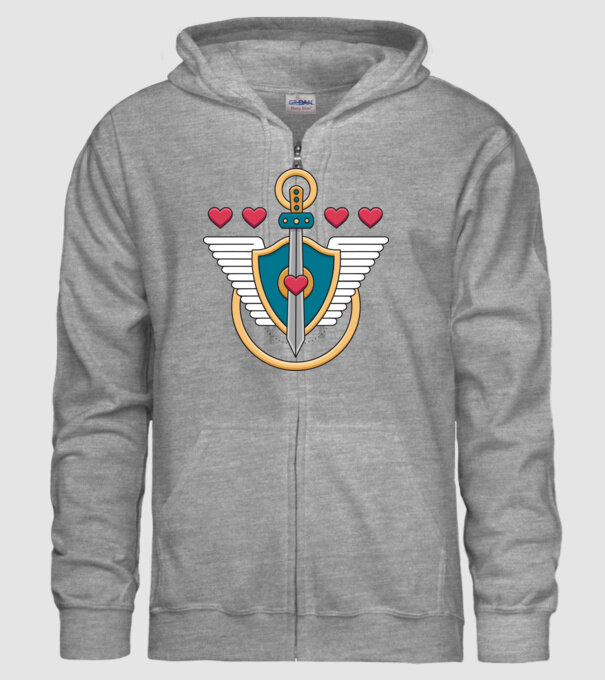 Scut - Gamer model gri pe tricou