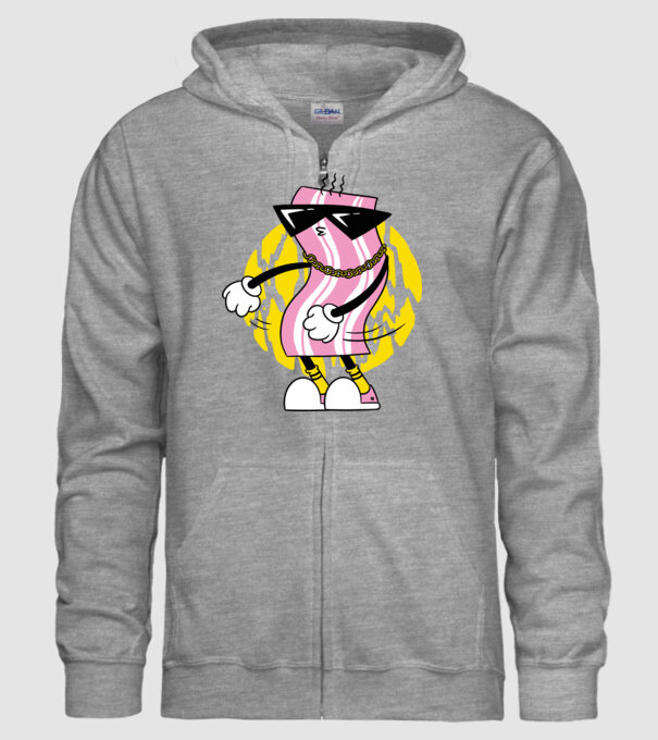 Șuncă DAB model gri pe tricou