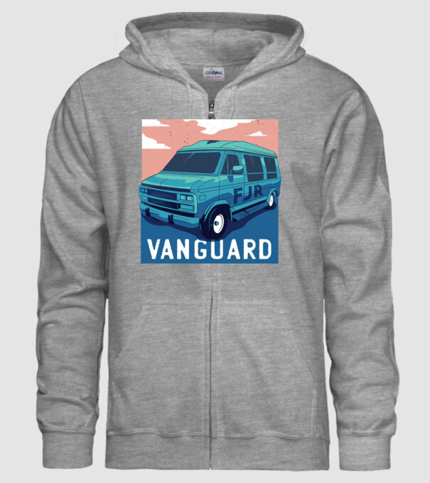 Microbus Sport Autocaravană model gri pe tricou