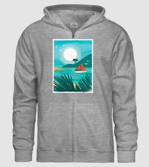 Navigație Pictură model gri pe tricou