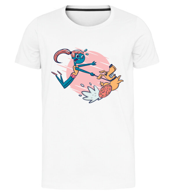  model  pe tricou