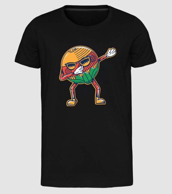 Dubă DAB cărți de joc maghiare model negru pe tricou