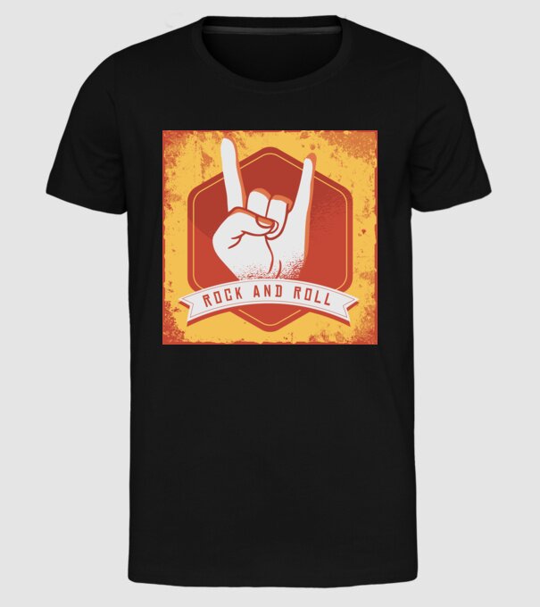 Rick and Roll model negru pe tricou