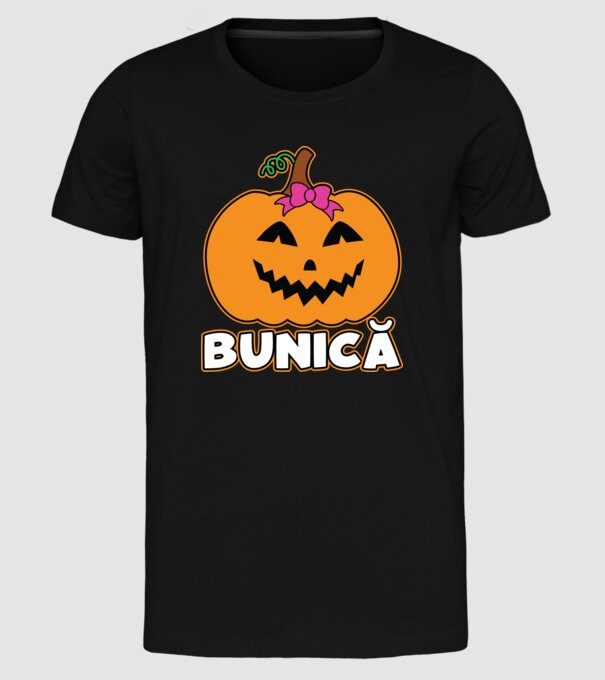 bunică model negru pe tricou