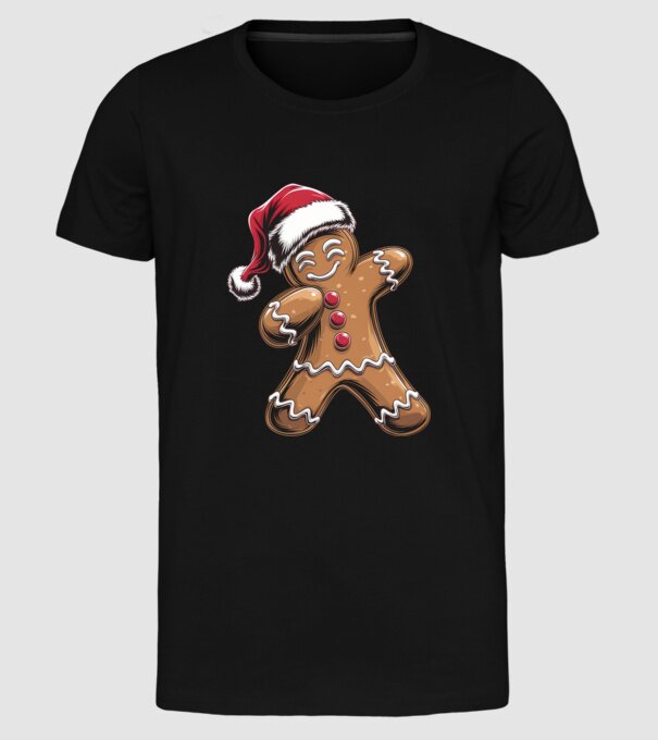 Turtă dulce dab model negru pe tricou