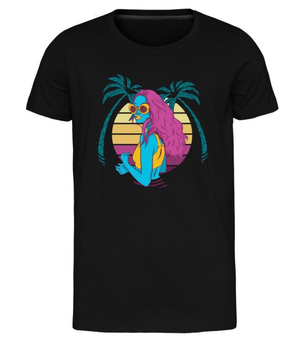  model  pe tricou