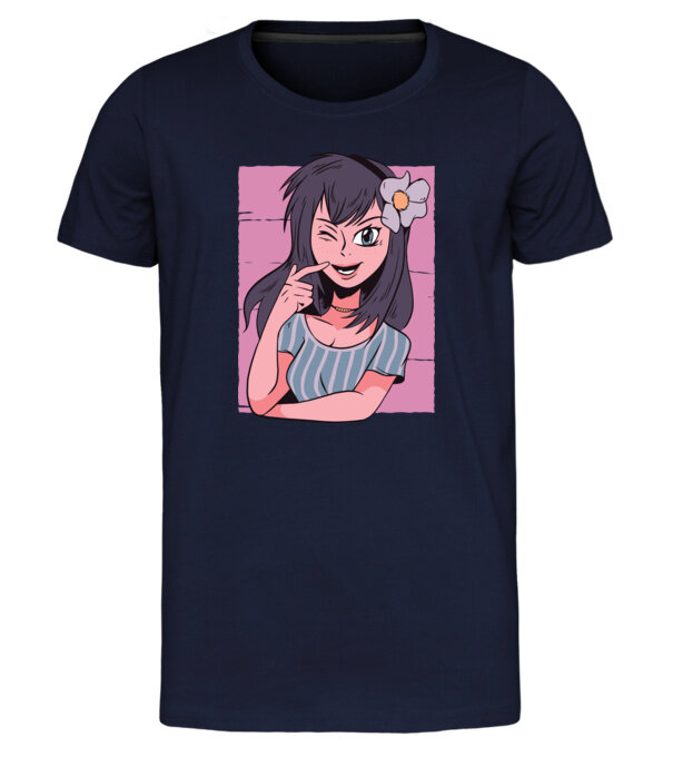  model  pe tricou