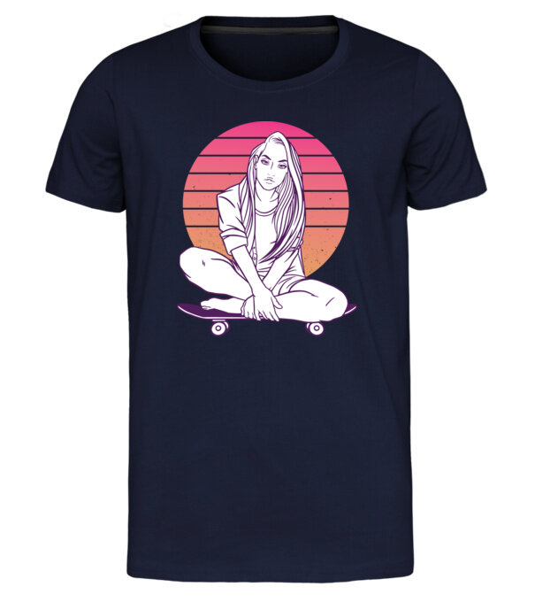  model  pe tricou