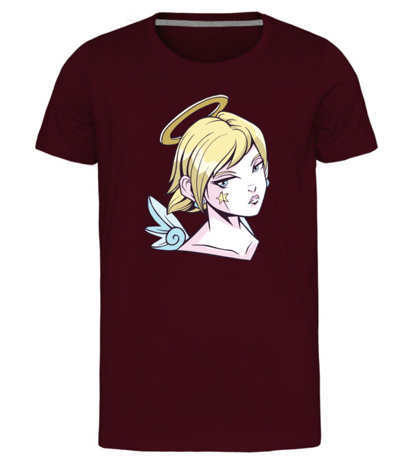  model  pe tricou