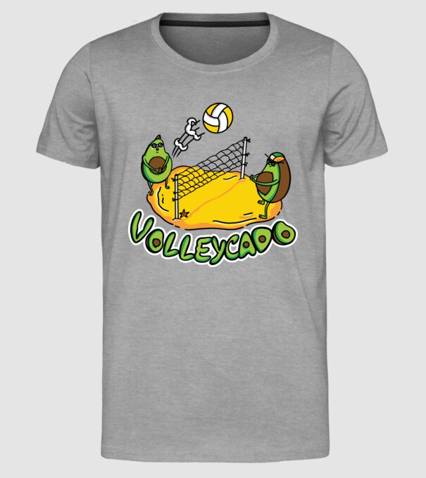 Avocado Volei model gri pe tricou