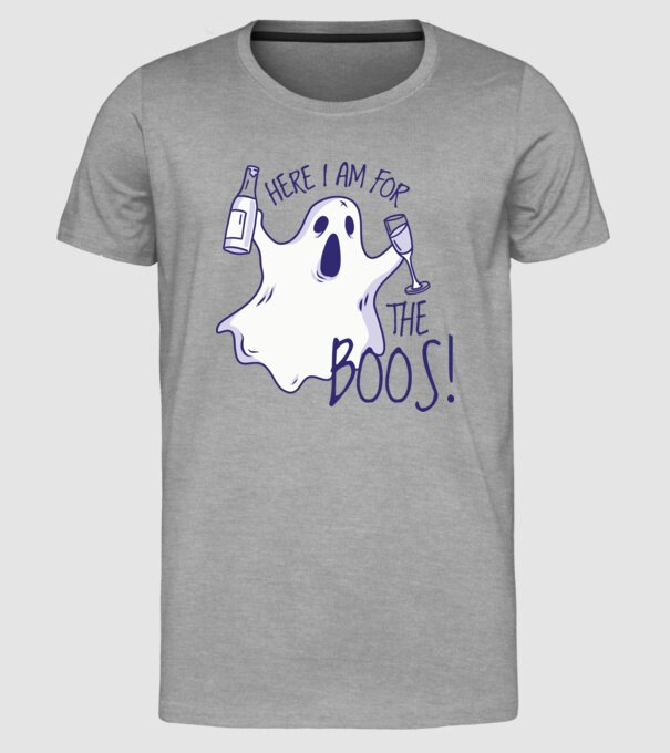 Here I am for the Boos model gri pe tricou