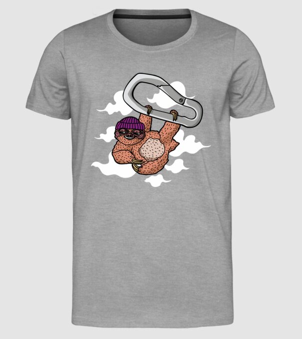 Carabină pentru Leneș model gri pe tricou