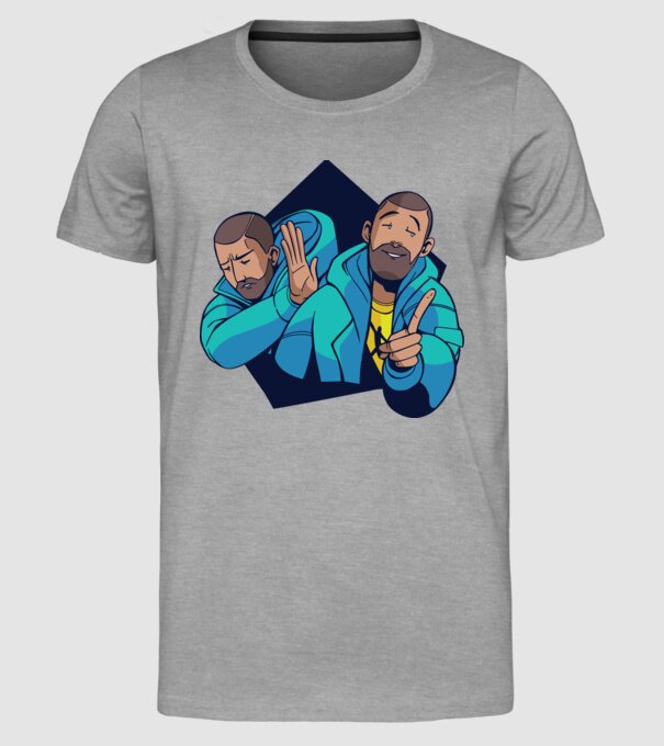 Tricou Meme amuzant model gri pe tricou
