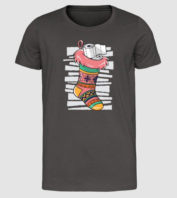 Christmas Gift 2020 model gri închis pe tricou