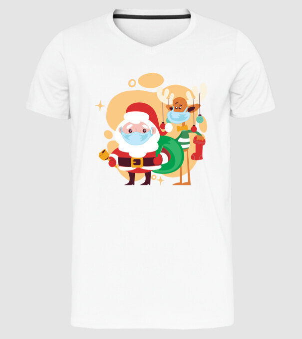 model alb pe tricou