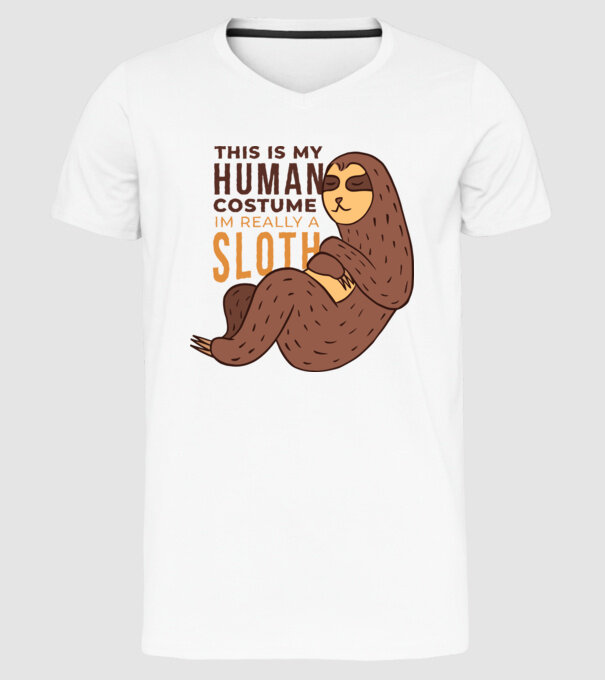De fapt, sunt Leneș model alb pe tricou