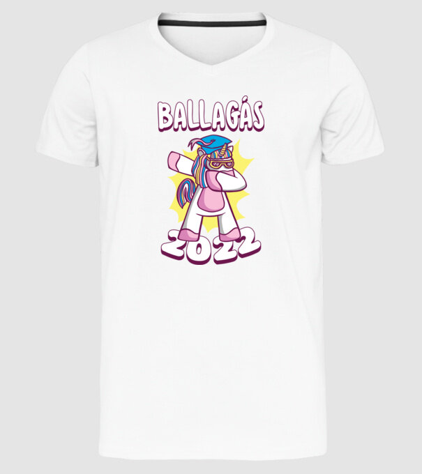 Inorog Bacalaureat model alb pe tricou