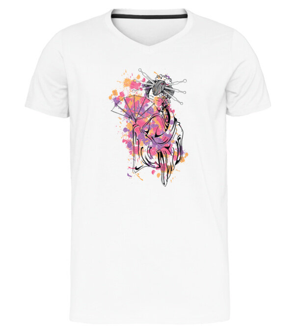  model  pe tricou